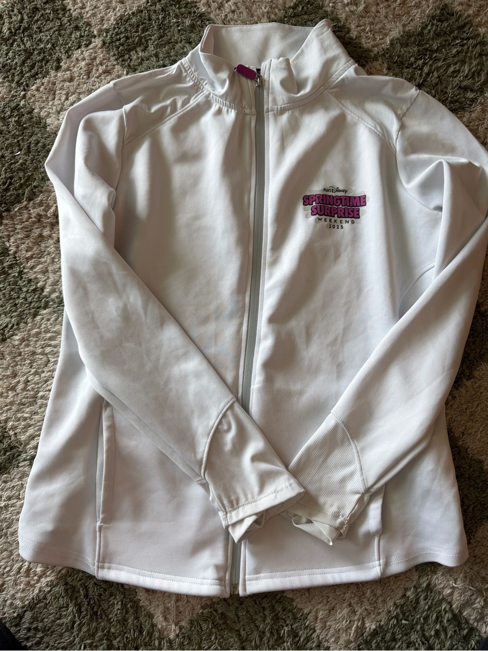 Disney Run Springtime surprise 2025 Zip-Front Bomber Jacket